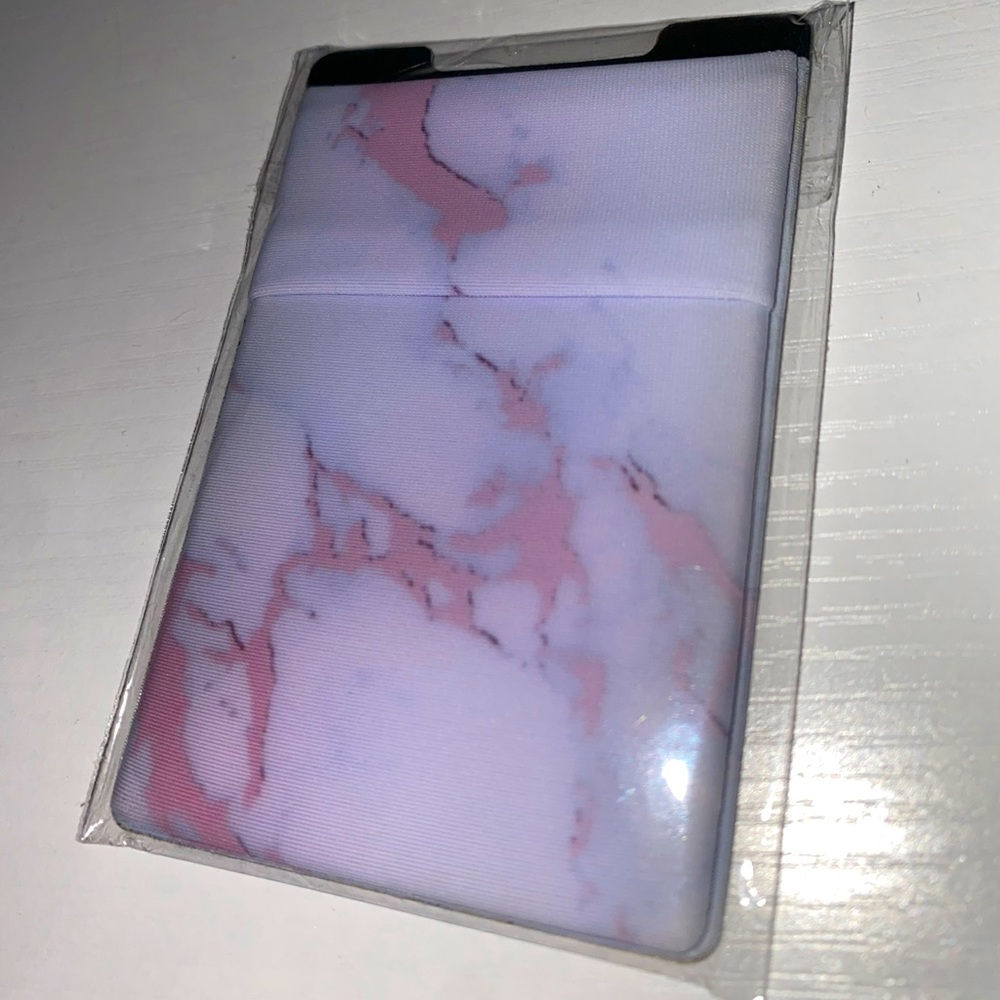 Iphone stick-on wallet